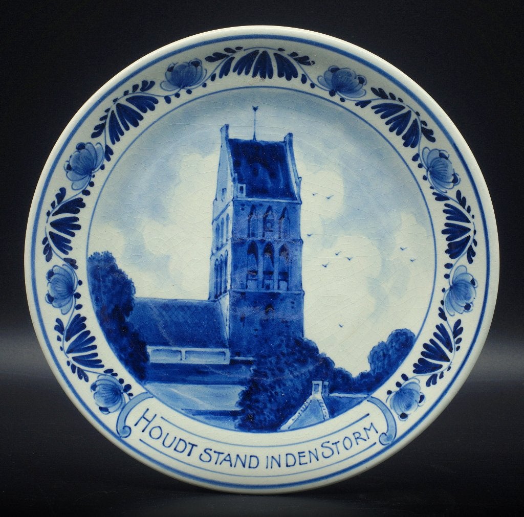 Porceleyne Fles torenbordje Bolsward 1928, Ophalen of Verzenden