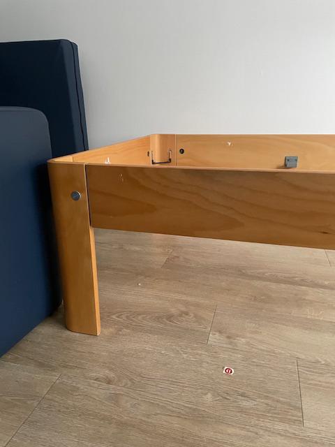 Te koop 1 persoons Auping auronde 2000, 90 cm, Eenpersoons, Wit, Ophalen of Verzenden