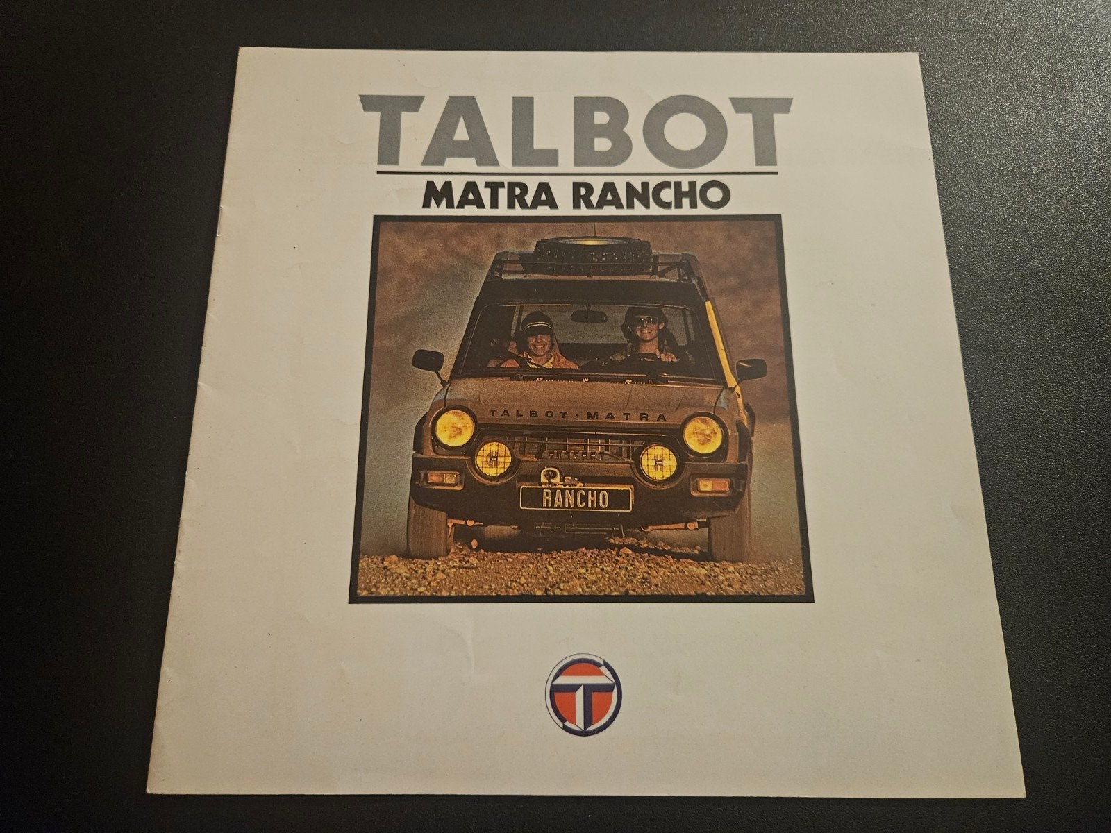 Brochure Talbot Matra Rancho 1979, Ophalen of Verzenden, Zo goed als nieuw, Overige merken