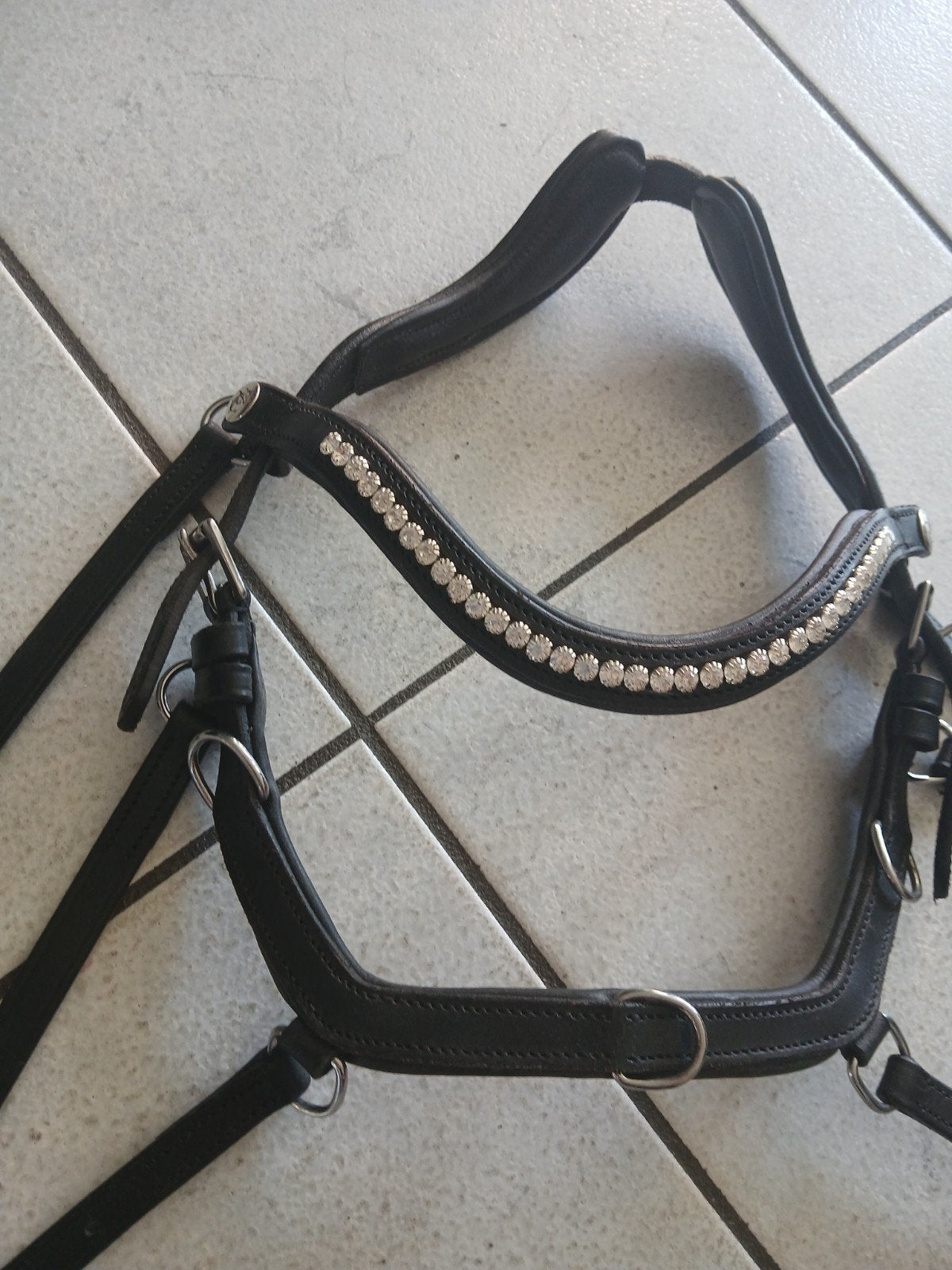 nieuw anatomisch hoofdstel en kaptoom in 1! maat mini shet, Dieren en Toebehoren, Paarden en Pony's | Hoofdstellen en Tuigage