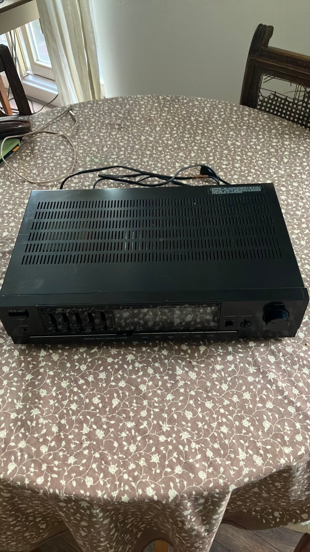 TEAC A880 versterker (fixer upper), Audio, Tv en Foto, Ophalen, Niet werkend, Overige merken