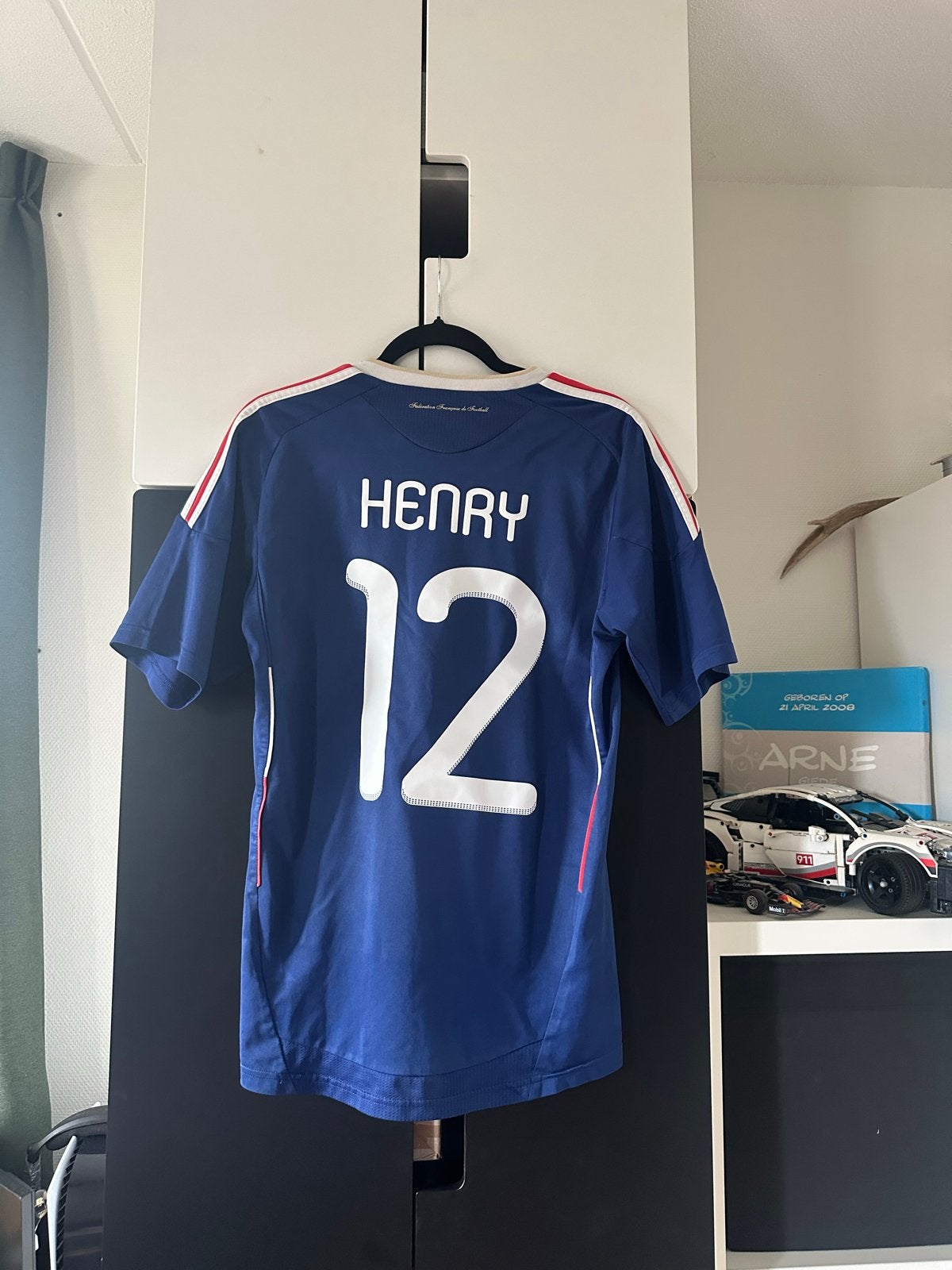 Frankrijk 2010 Thuisshirt Henry Maat S, Maat S, Ophalen of Verzenden, Gebruikt, Shirt