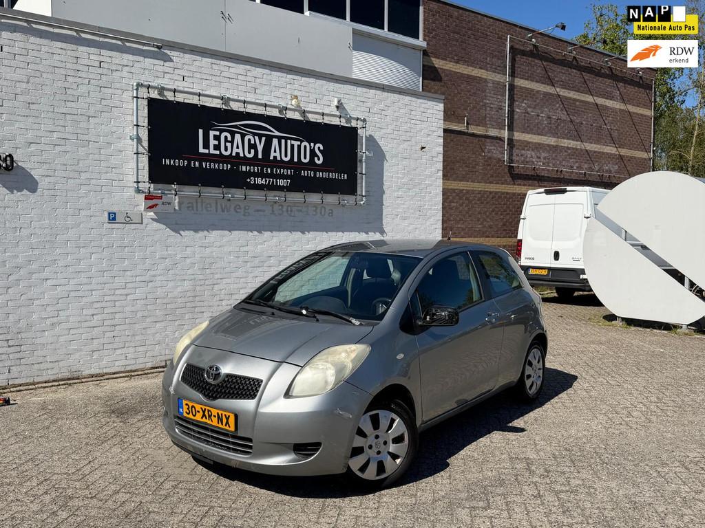 Toyota Yaris 1.3 VVTi Sol MMT - AUTOMAAT - AIRCO - RIJDT & S, Auto's, Toyota, Stof, 4 cilinders, Origineel Nederlands, Bedrijf