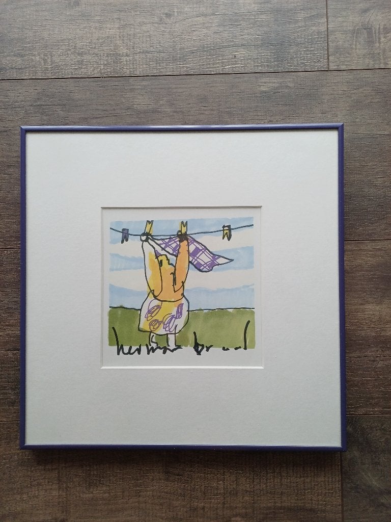Herman Brood print, Ophalen of Verzenden, Origineel werk