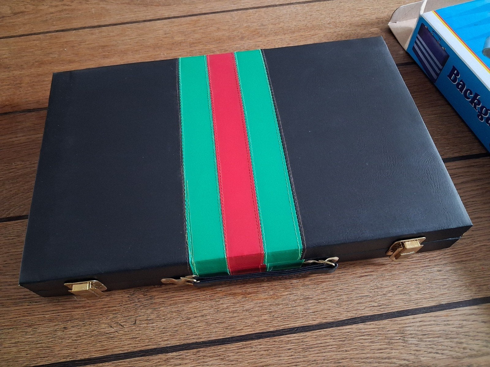 Backgammon Deluxe spel tric trac Zo goed als nieuw, Een of twee spelers, Onbekend, Ophalen of Verzenden, Zo goed als nieuw