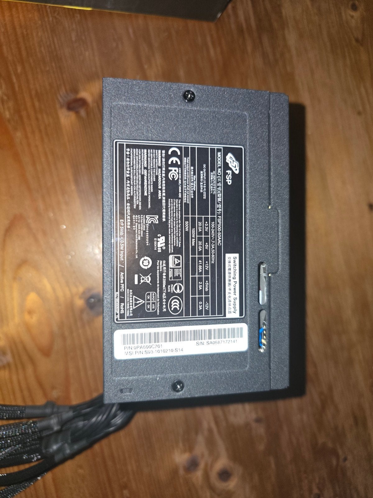 FSP Switching Power Supply - Zo goed als nieuw, Ophalen of Verzenden, Zo goed als nieuw