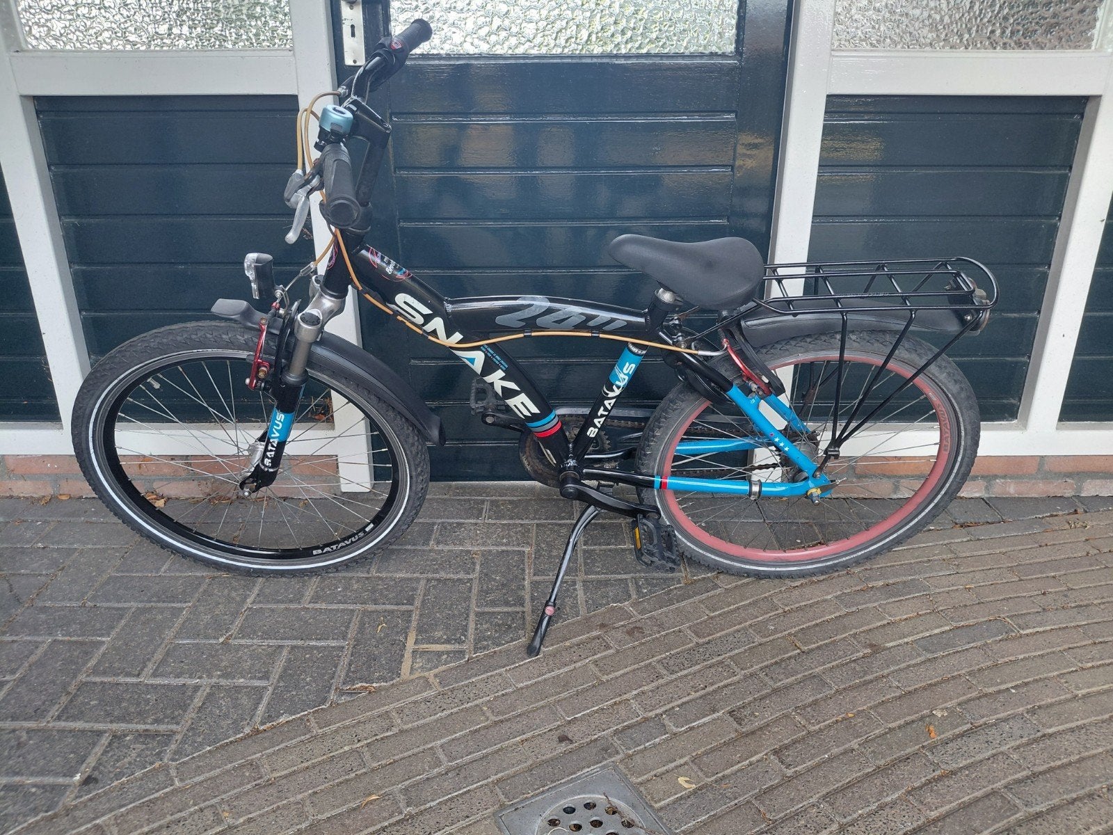 24 inch jongensfiets Batavus Snake, Ophalen, Gebruikt, Staal, 24 inch of meer