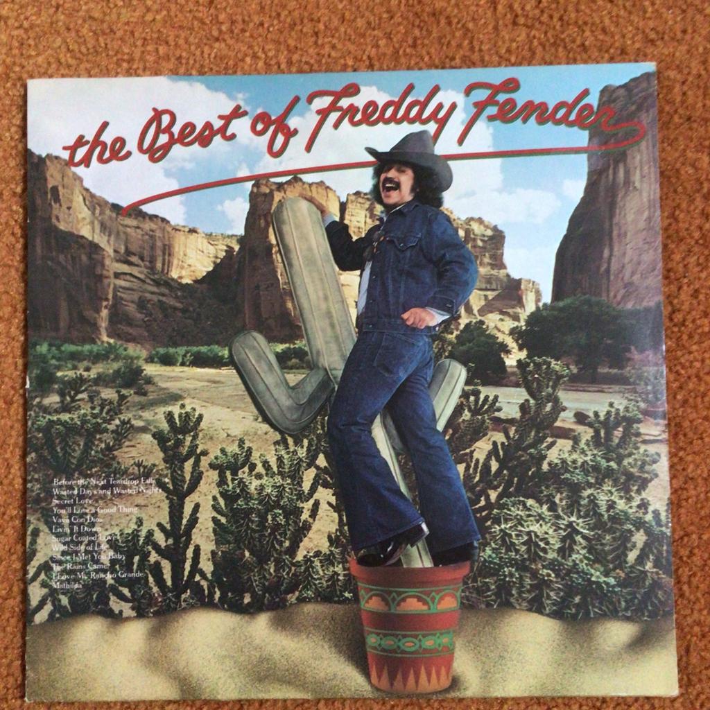 LP - Freddy Fender - Best, Cd's en Dvd's, Vinyl | Pop, Ophalen of Verzenden
