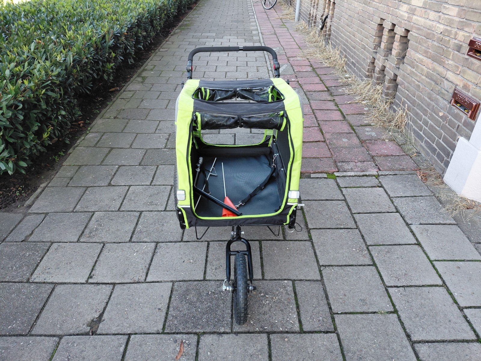 Hondenfietskar / Hondenbuggy - Zo goed als nieuw, Ophalen, Gebruikt, 20 tot 40 kg, Hondenkar