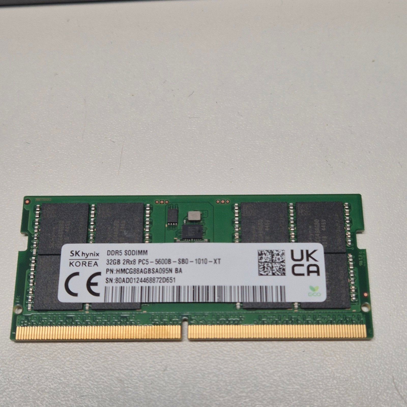 SK Hynix 32GB PC5-5600b sodimm