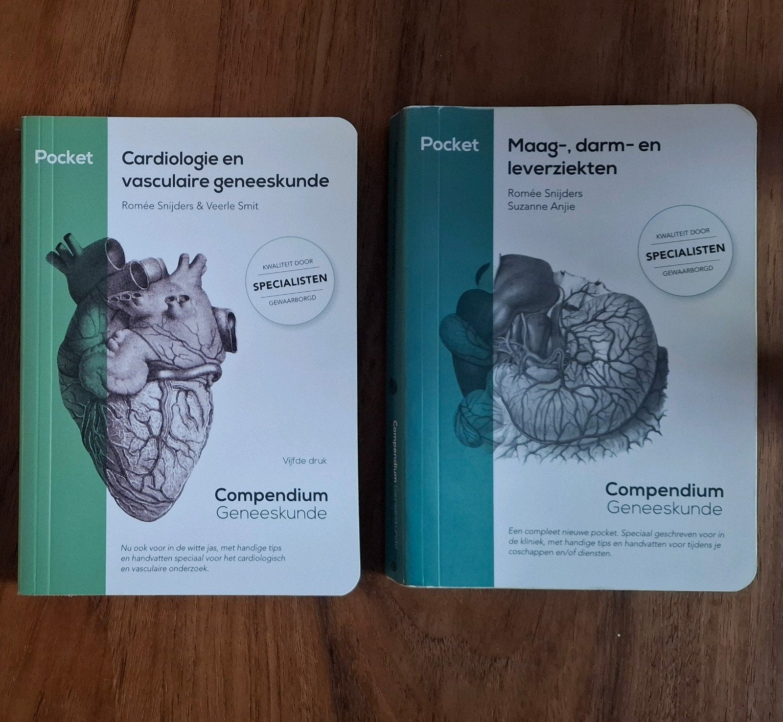 pocket compendium cardiologie en maag darm lever ziekten, Ophalen of Verzenden, Beta, Zo goed als nieuw, WO