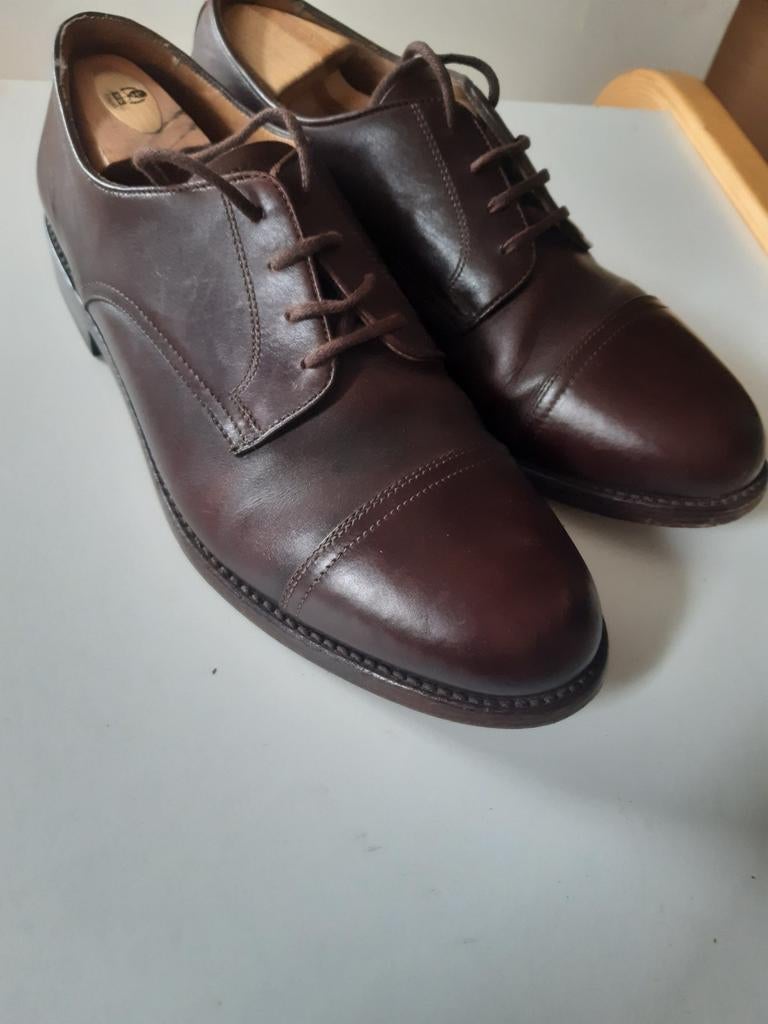 Van lier  9 1/2 (43 1/2), Ophalen of Verzenden, Zo goed als nieuw, Bruin