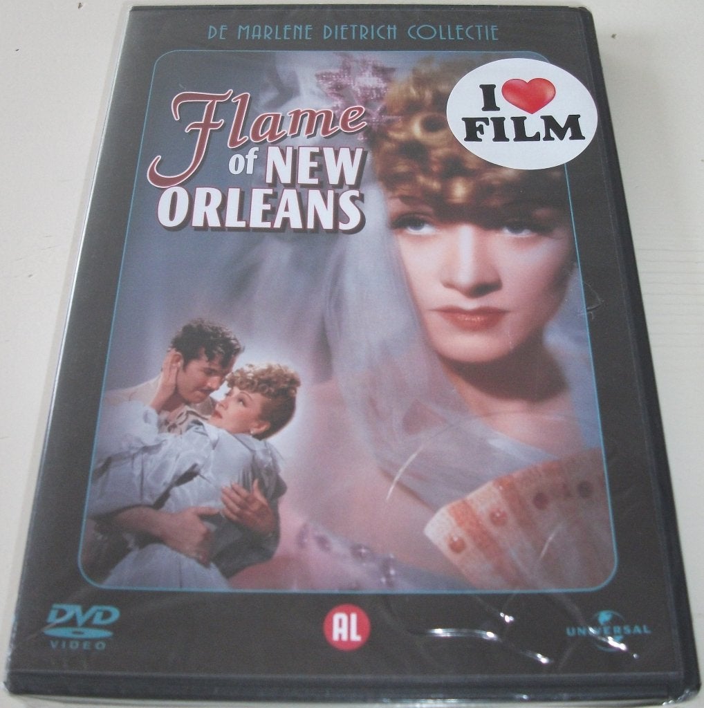 Dvd *** FLAME OF NEW ORLEANS *** Marlene Dietrich *NIEUW*, Engels, Overige gebieden, Alle leeftijden, Nederlands