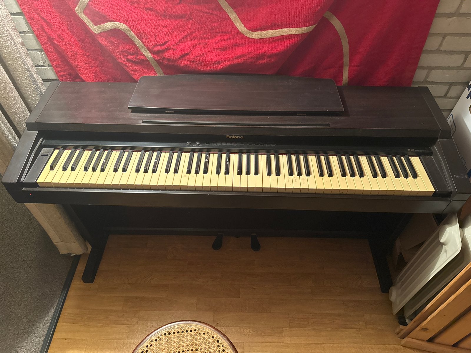 Roland HP-135 Digitale Piano - Bruin, Muziek en Instrumenten, Ophalen, Gebruikt, Bruin, Digitaal