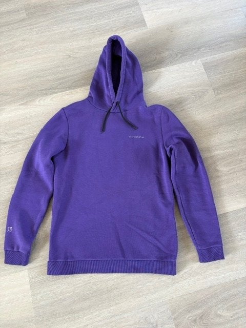 Paarse hoodie van het merk Daily JJJ Aesthetikz, Maat 48/50 (M), Paars, Ophalen of Verzenden, Zo goed als nieuw