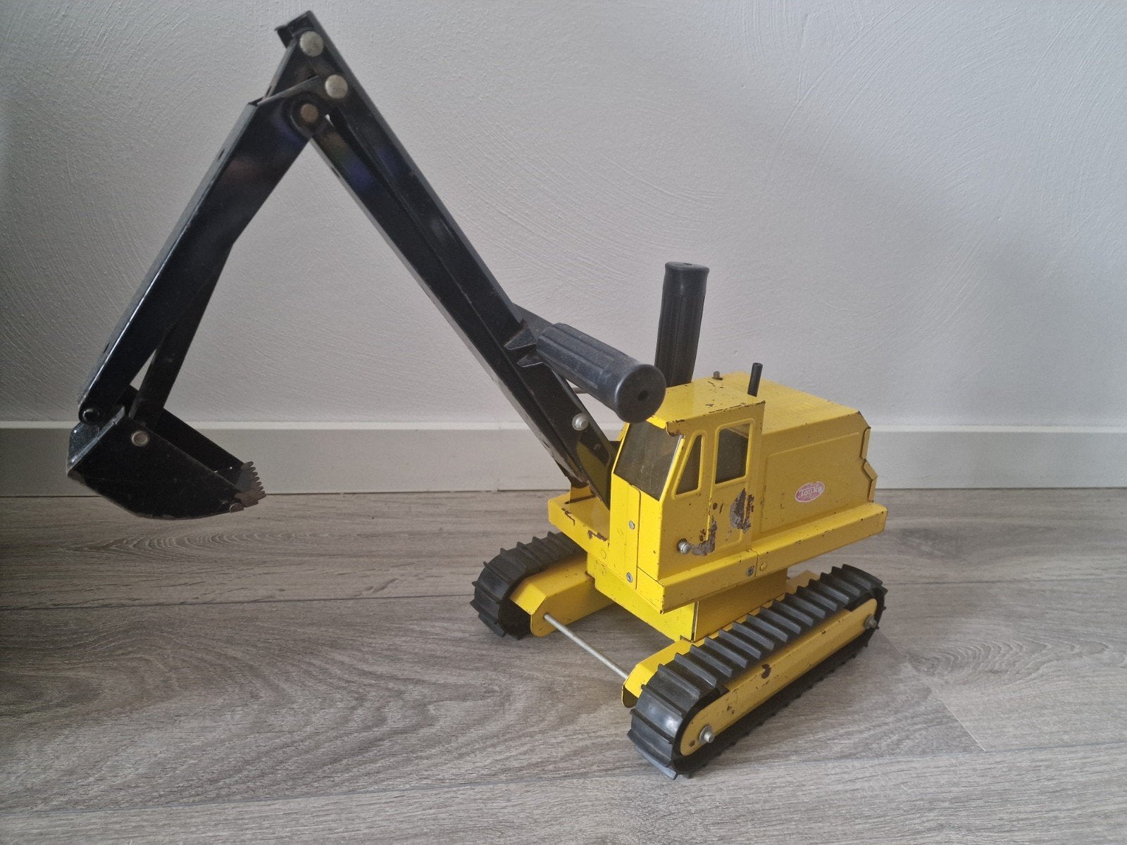​Originele Tonka Mighty Excavator / Graafmachine – Staal, Ophalen of Verzenden