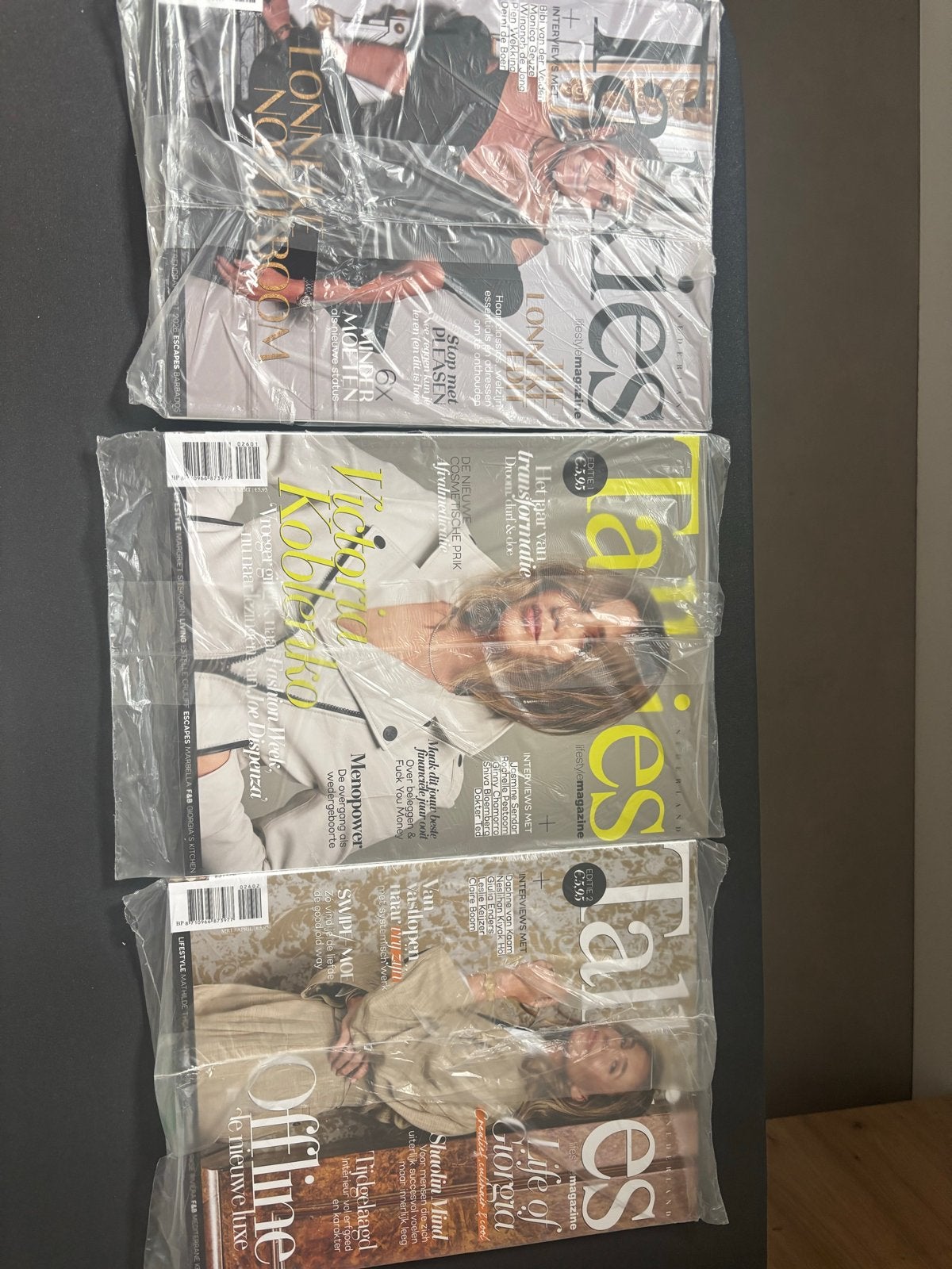 3x Talkies magazine - Damesbladen/Glossy, Boeken, Tijdschriften en Kranten, Ophalen of Verzenden, Nieuw, Damesbladen