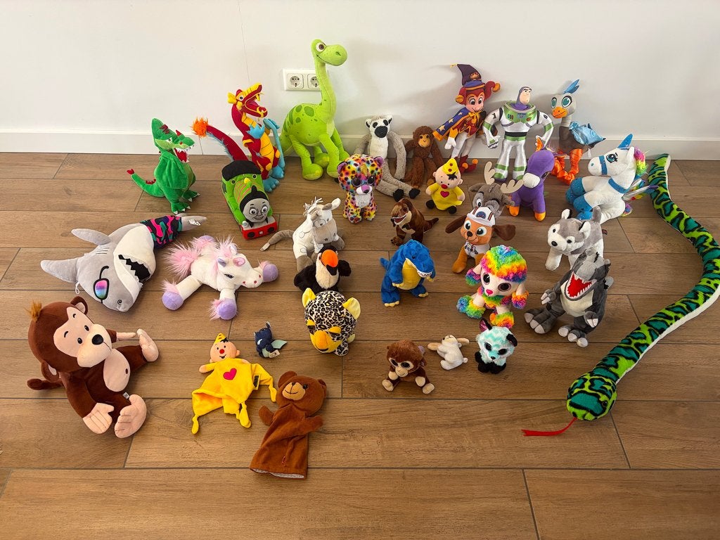 33 Knuffels, Ophalen, Zo goed als nieuw, Overige typen