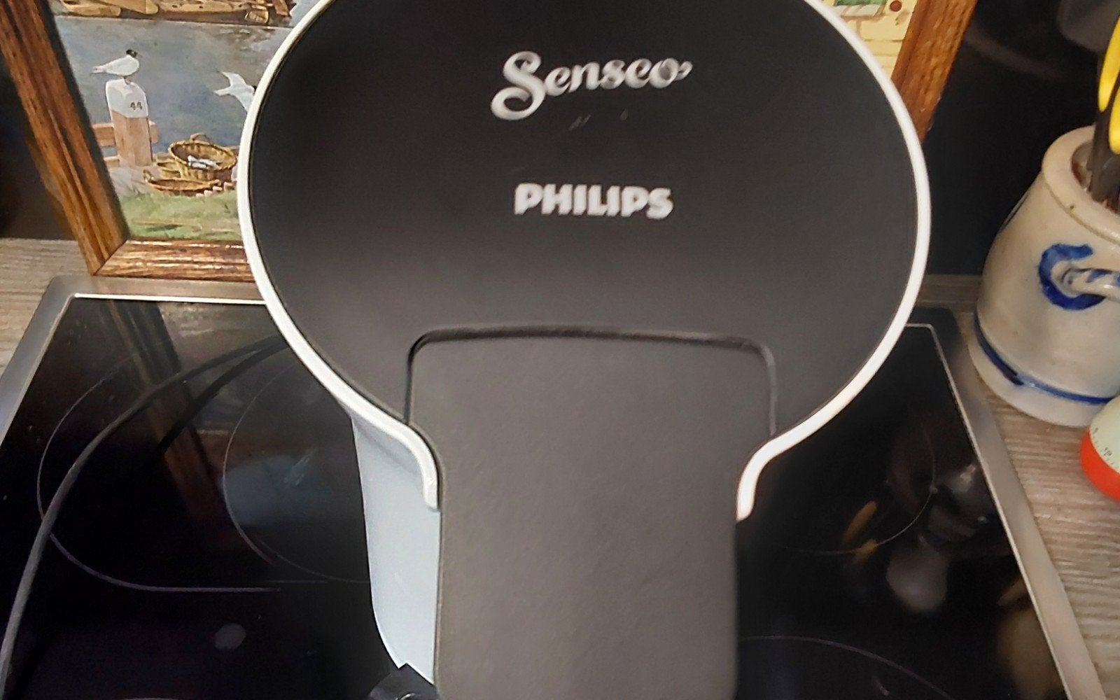 SENSEOPERFECT 20,00 WEINIG GEBRUIKT  wit, Ophalen of Verzenden, Zo goed als nieuw, Koffiemachine