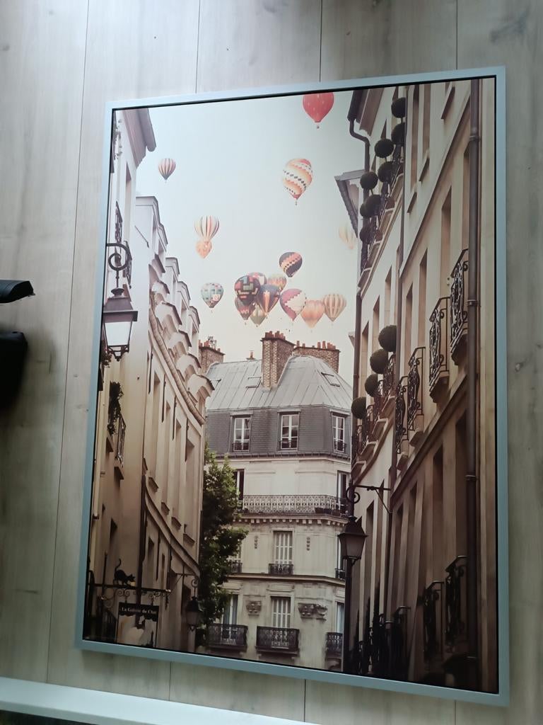Groot schilderij, mooie wanddecoratie. Ikea, Huis en Inrichting, Ophalen, Zo goed als nieuw