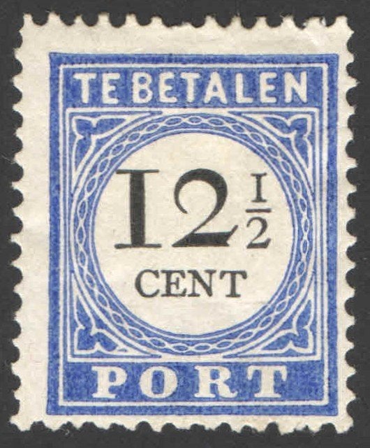 Nederland Port 23a ongebruikt 1894, Postzegels en Munten, Postzegels | Nederland, Ophalen of Verzenden, T/m 1940, Postfris