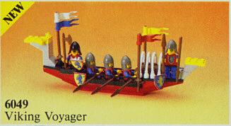 Lego Castle Lion Knights 6049 Viking Voyager, Lego, Ophalen of Verzenden, Castle, Complete set