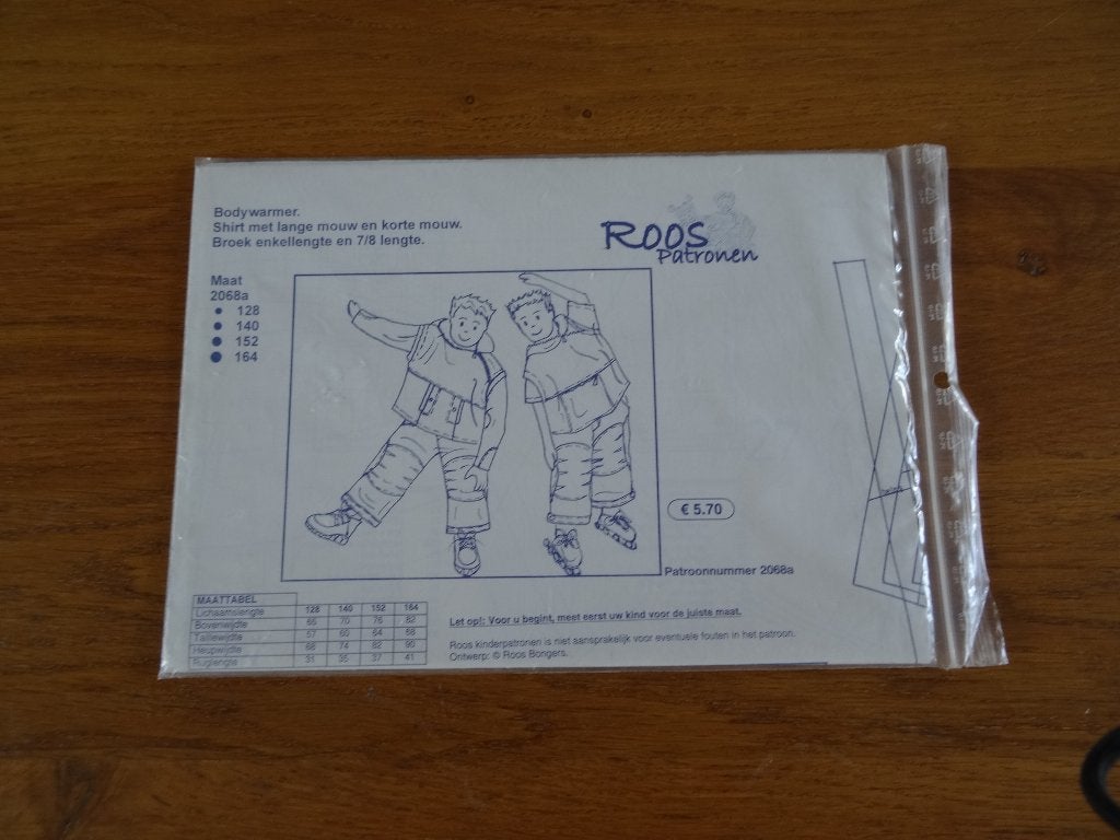 Roos kinderpatronen, Ophalen of Verzenden, Zo goed als nieuw, Vrouw, Overige merken