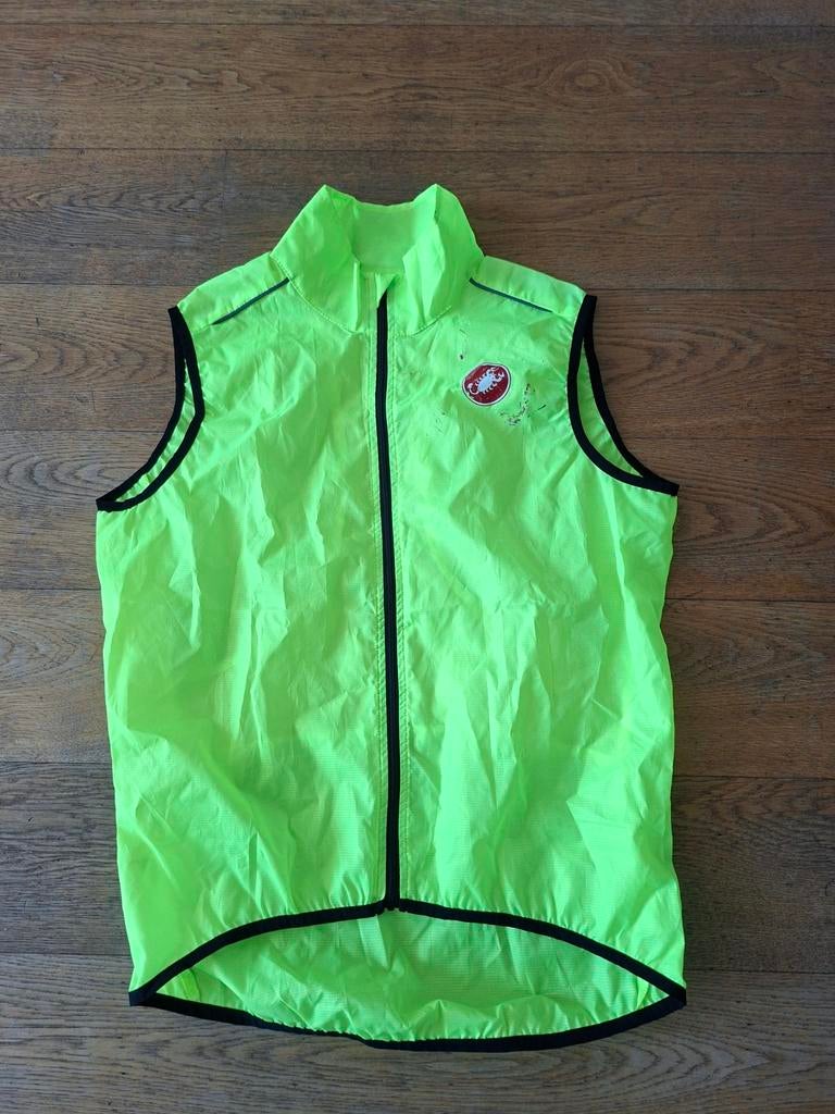 Castelli Squadra Windjack XL, Fietsen en Brommers, Fietsaccessoires | Fietskleding, Bovenkleding, XL, Ophalen of Verzenden
