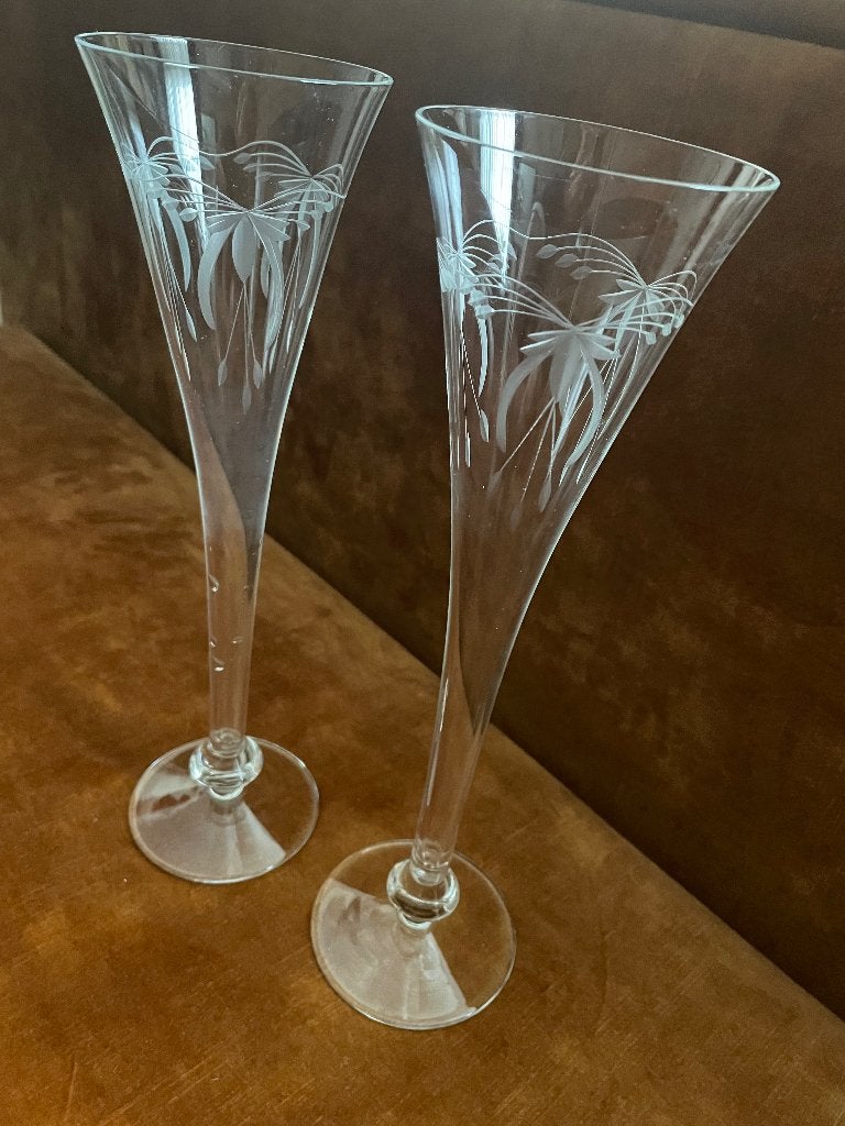 champagne flute's, Ophalen of Verzenden