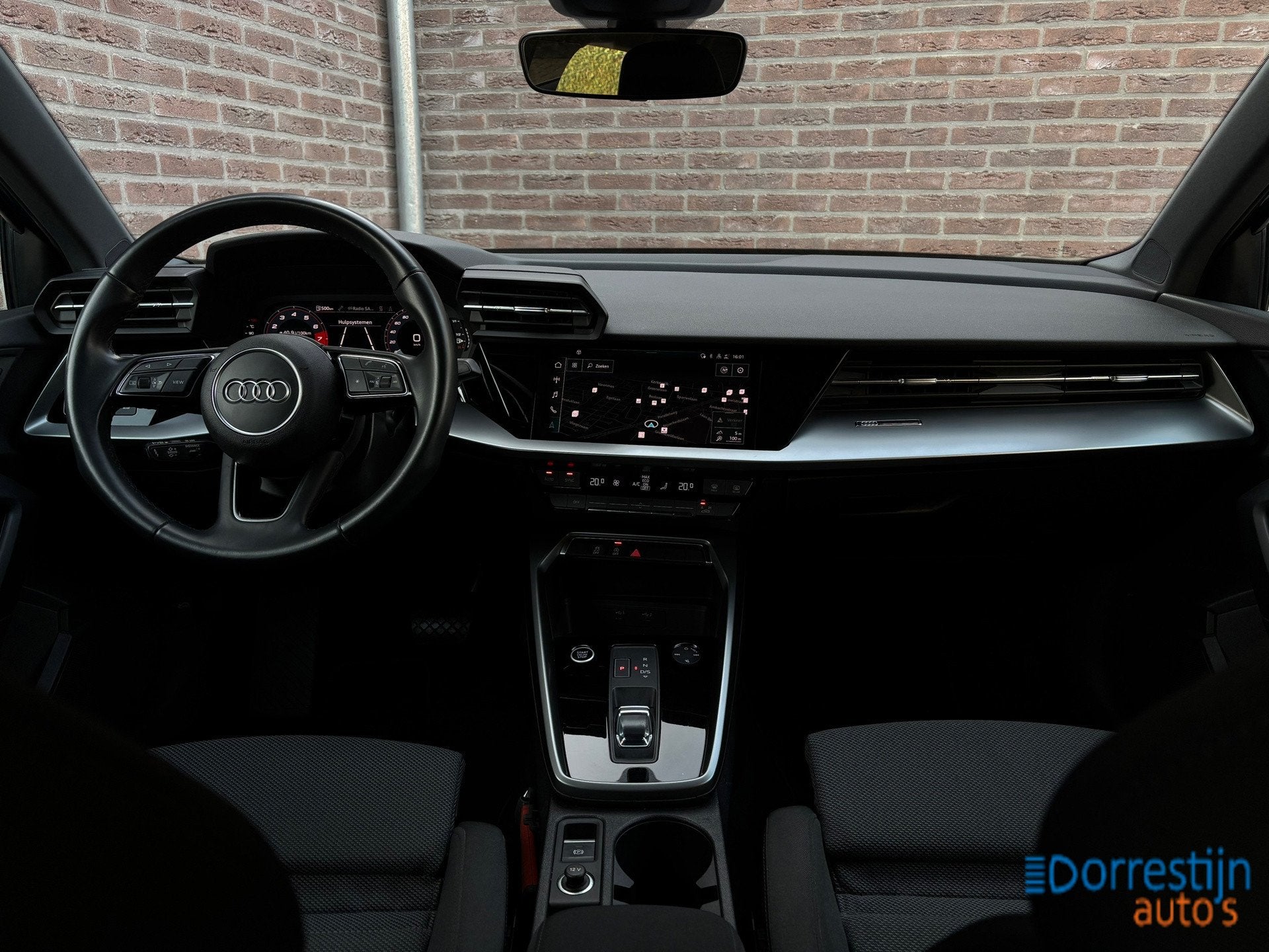 Audi A3 Sportback 30 TFSI Advanced edition | Automaat | Led, Auto's, Dealer onderhouden, Stof, Gebruikt, Blauw