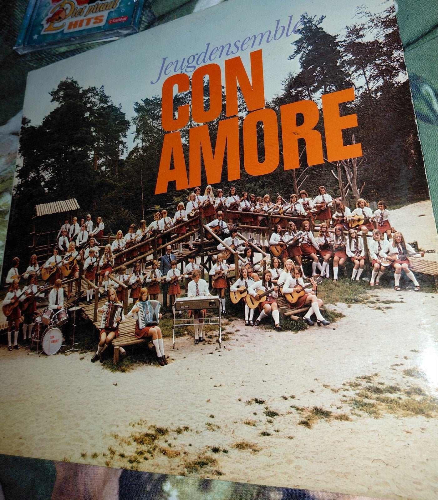 Jeugdensemble Con Amore - Stonesound LP Tilburg decoratie lp, Ophalen of Verzenden, 1970 - 1979, Gebruikt, 12 inch