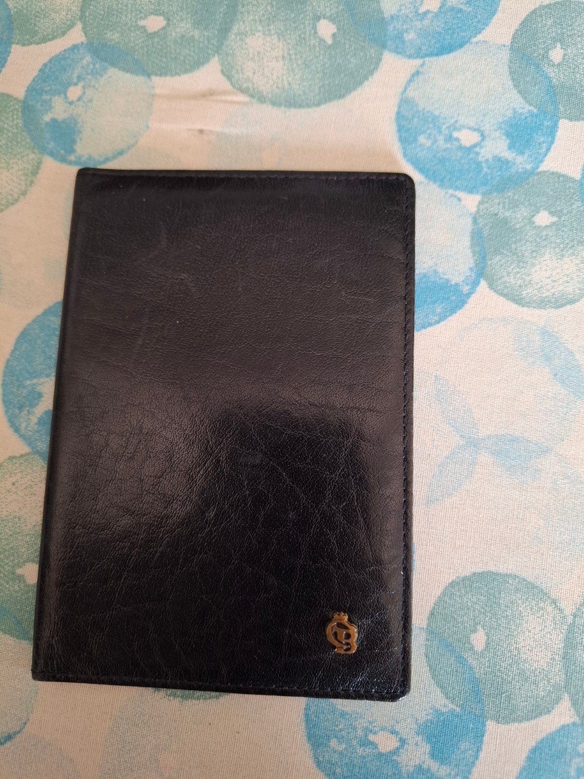 Leren mapje Castelein en Berends, Overige merken, Gebruikt, Zwart, Ophalen of Verzenden