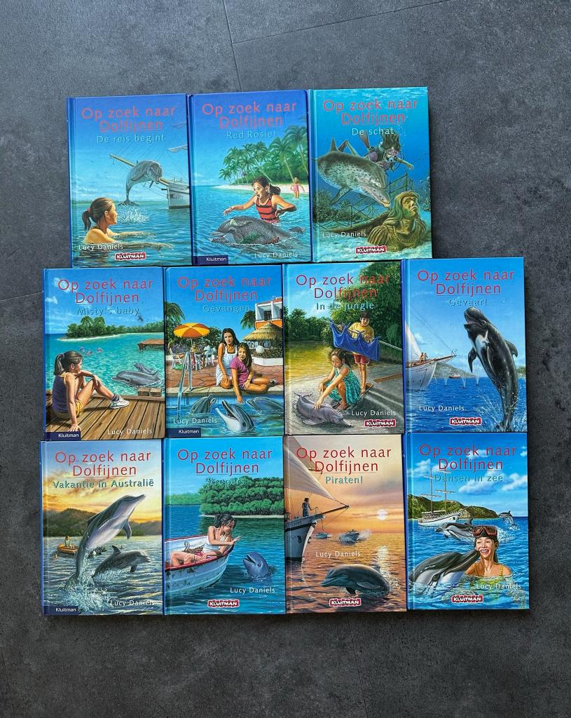 3x Op zoek naar dolfijnen Lucy Daniels, Boeken, Verzenden, Zo goed als nieuw, Lucy Daniels, Fictie