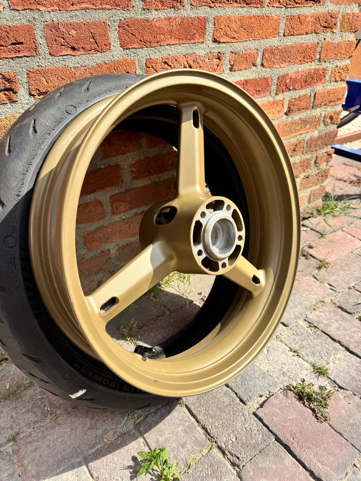 Suzuki GSX-R 600 gepoedercoate velgen, Ophalen, Nieuw