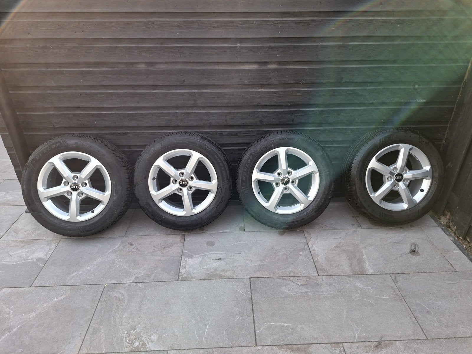 Originele Audi Q2 velgen 16 inch Met Dunlop Banden, Ophalen of Verzenden