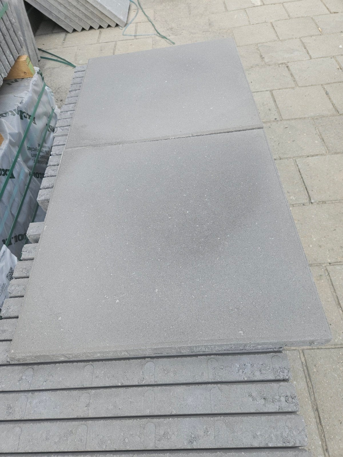 tuintegel 50x50x4 grijs grafiet, Tuin en Terras, Tegels en Klinkers, Ophalen of Verzenden, Nieuw, Beton, Terrastegels