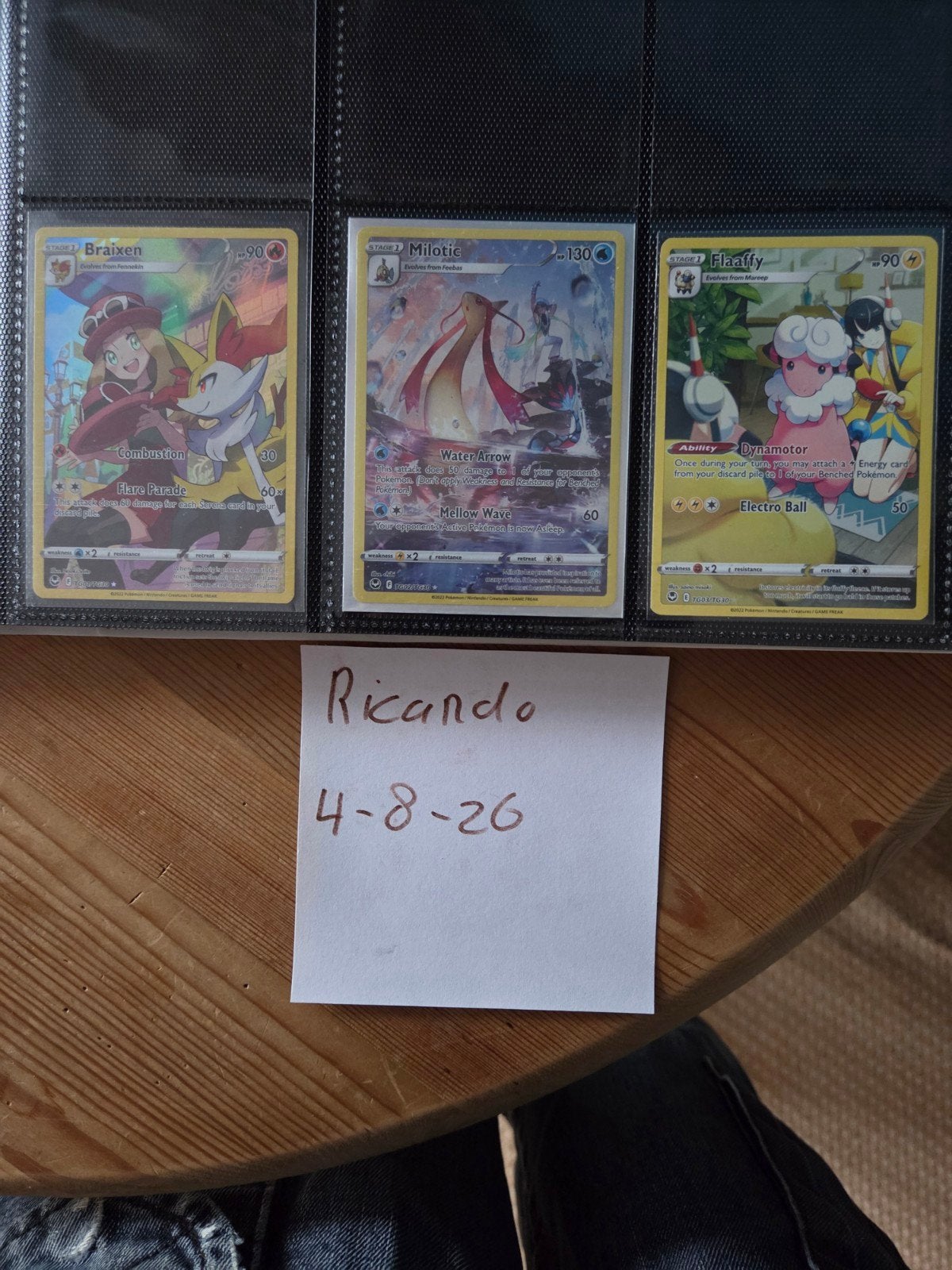 Pokemon Silver Tempest Trainer Gallary Compleet, Ophalen of Verzenden, Zo goed als nieuw, Meerdere kaarten