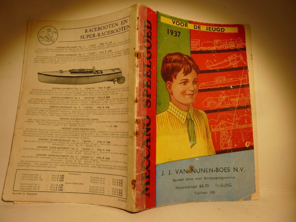 >>>>ZEER OUDE SPEELGOED CATALOGUS uit 1937 (Dinky Toys enz.), Antiek en Kunst, Ophalen of Verzenden