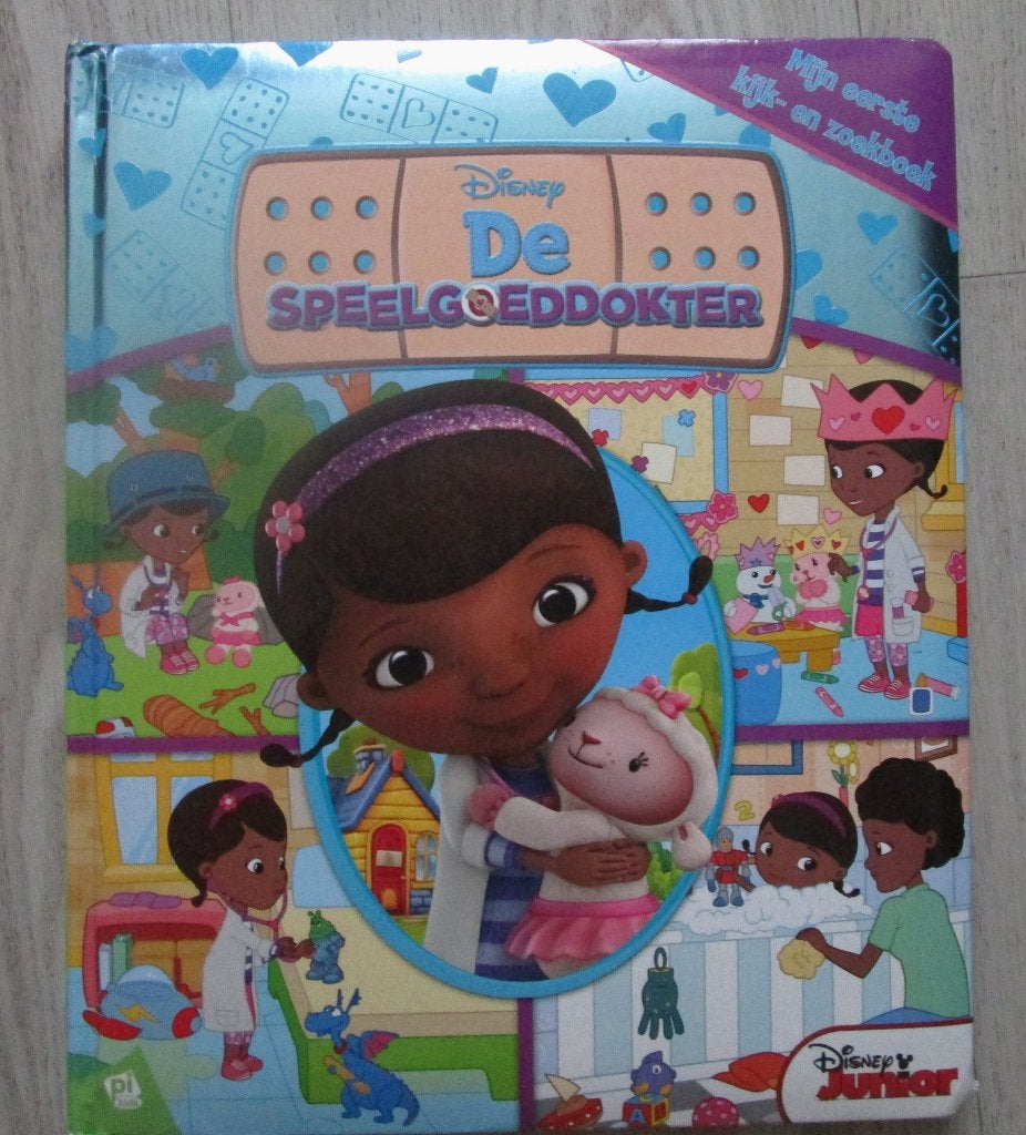 Disney De Speelgoeddokter – Mijn Eerste Kijk- en Zoekboek, Ophalen of Verzenden, Gelezen
