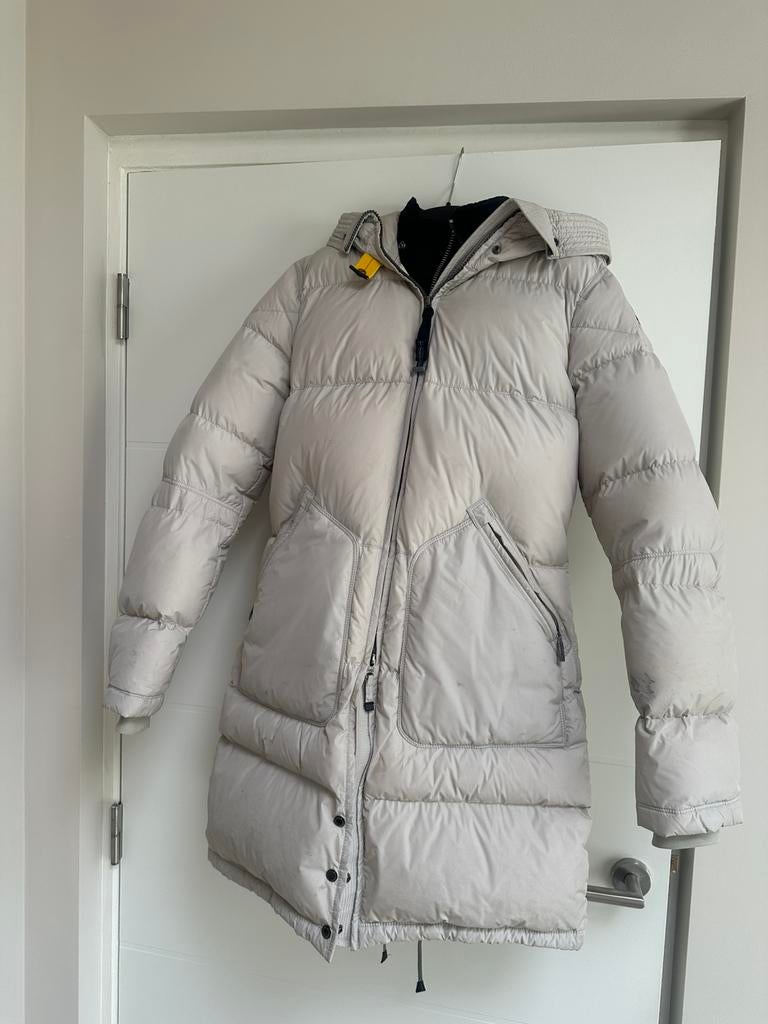 Parajumper jas, Ophalen of Verzenden, Zo goed als nieuw, Maat 36 (S), Beige