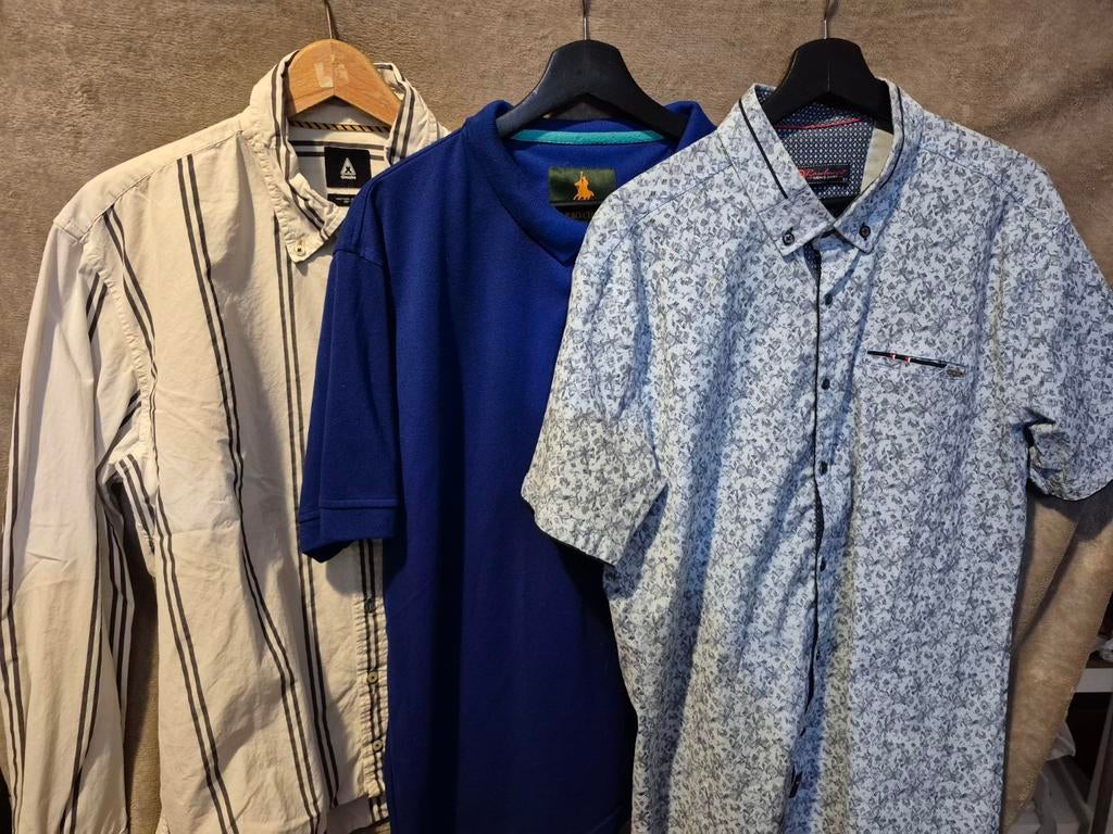 Ralph Lauren polo, Gaastra overhemd, Rawlucci mt XL EN XXL, Kleding | Heren, Heren-kledingpakketten, Zo goed als nieuw, Maat 56/58 (XL)