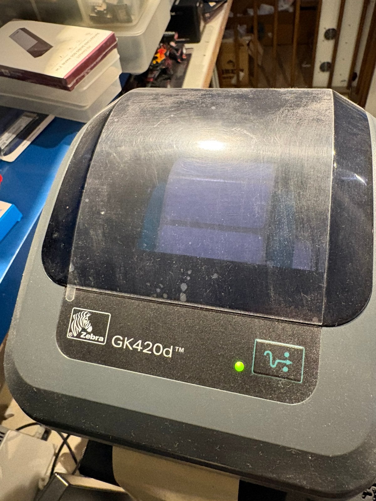 Zebra GK290d label printer, Computers en Software, Labelprinters, -, -, Ophalen of Verzenden, Zo goed als nieuw