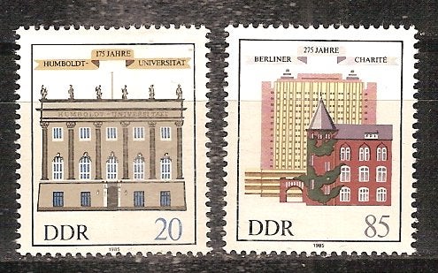 DDR 2980-2981 pf, Ophalen of Verzenden, DDR, Postfris