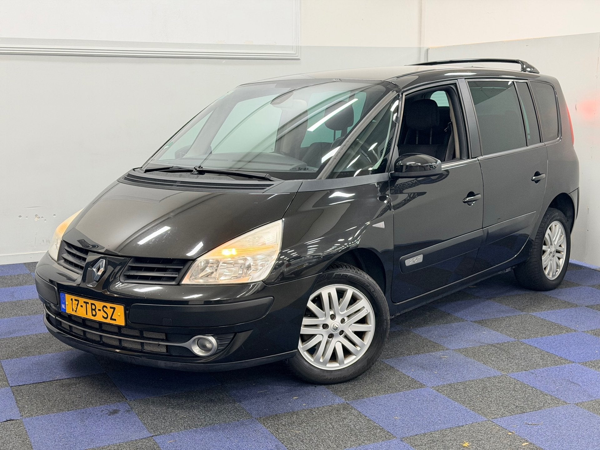 Renault Espace 2.0T Privilège / 7 ZITTER / COMPLEET ONDERHO, Auto's, Gebruikt, 4 cilinders, 2000 kg, Zwart