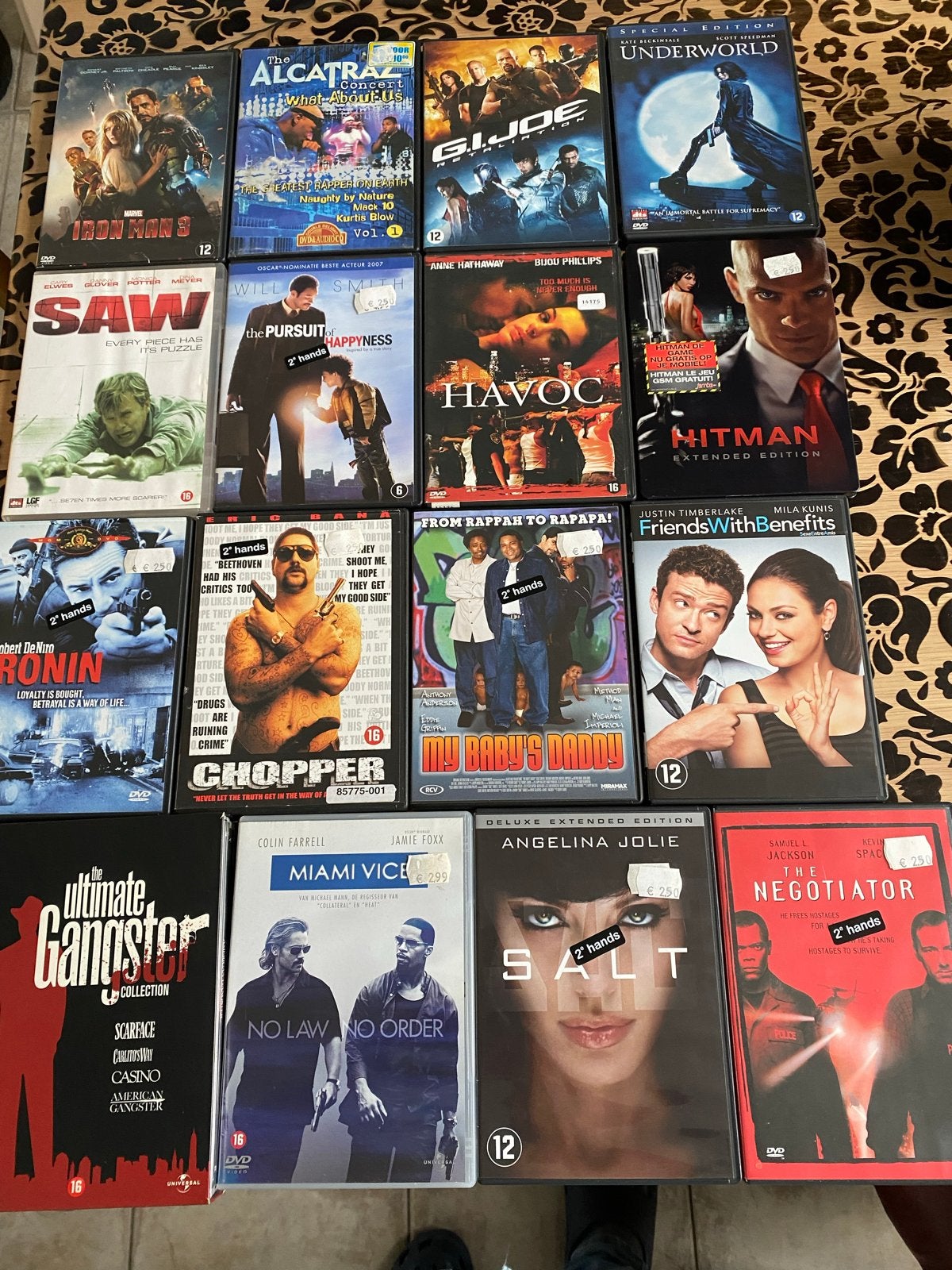 Diverse DVD Collectie: Actie, Thriller & Meer (16 films), Vanaf 16 jaar, Nederlands, Overige genres, Ophalen of Verzenden