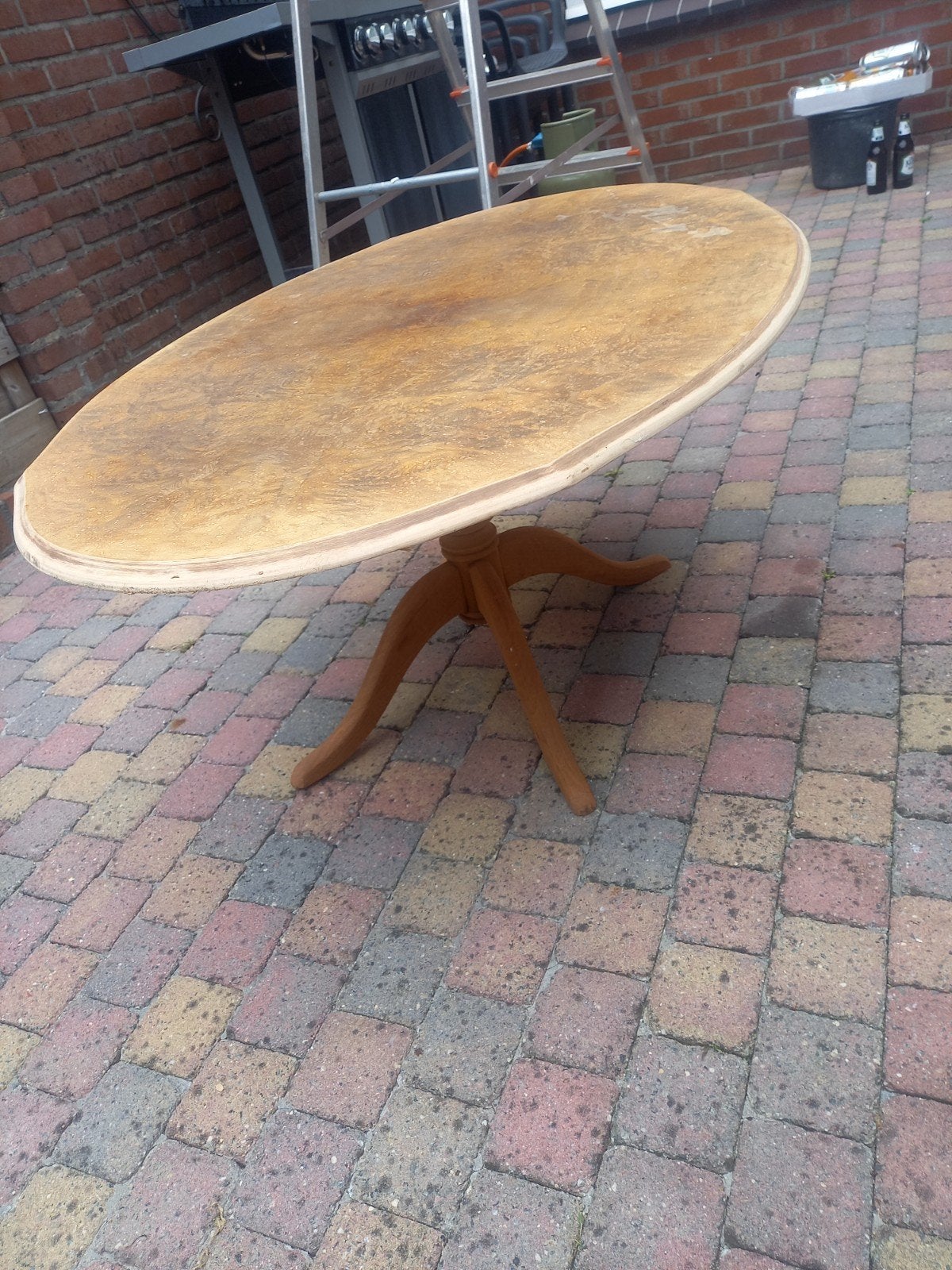 oude tafel, Antiek en Kunst, Antiek | Meubels | Tafels, Ophalen