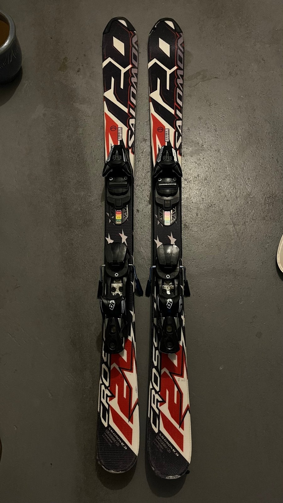Salomon Crossmax 120 Ski's met bindingen, Sport en Fitness, Ophalen, 140 tot 160 cm, Gebruikt, Salomon