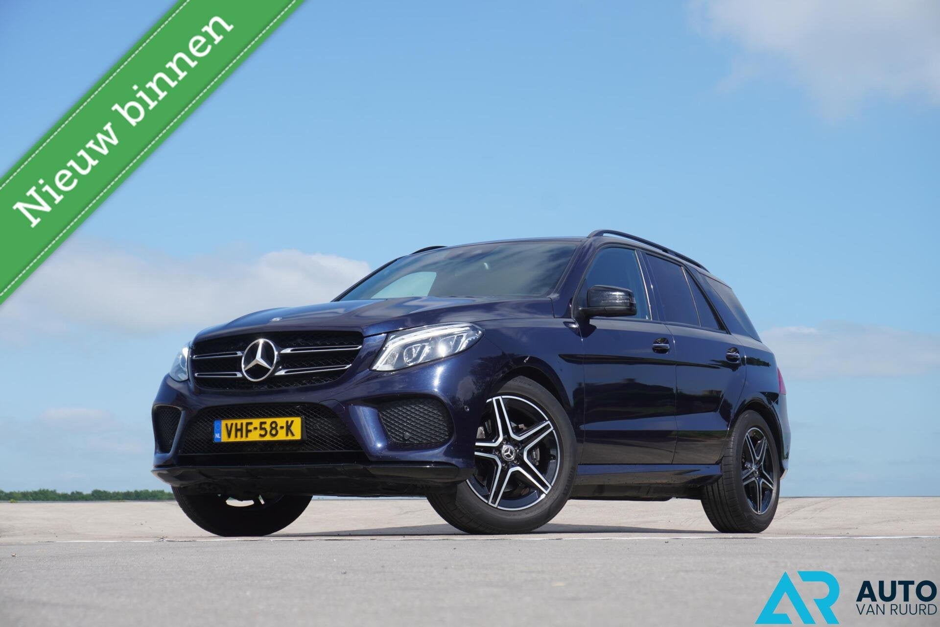 Mercedes GLE-klasse 350 d 4MATIC * Grijs kenteken * 3500 KG, Auto's, Automaat, Gebruikt, 258 pk, Blauw