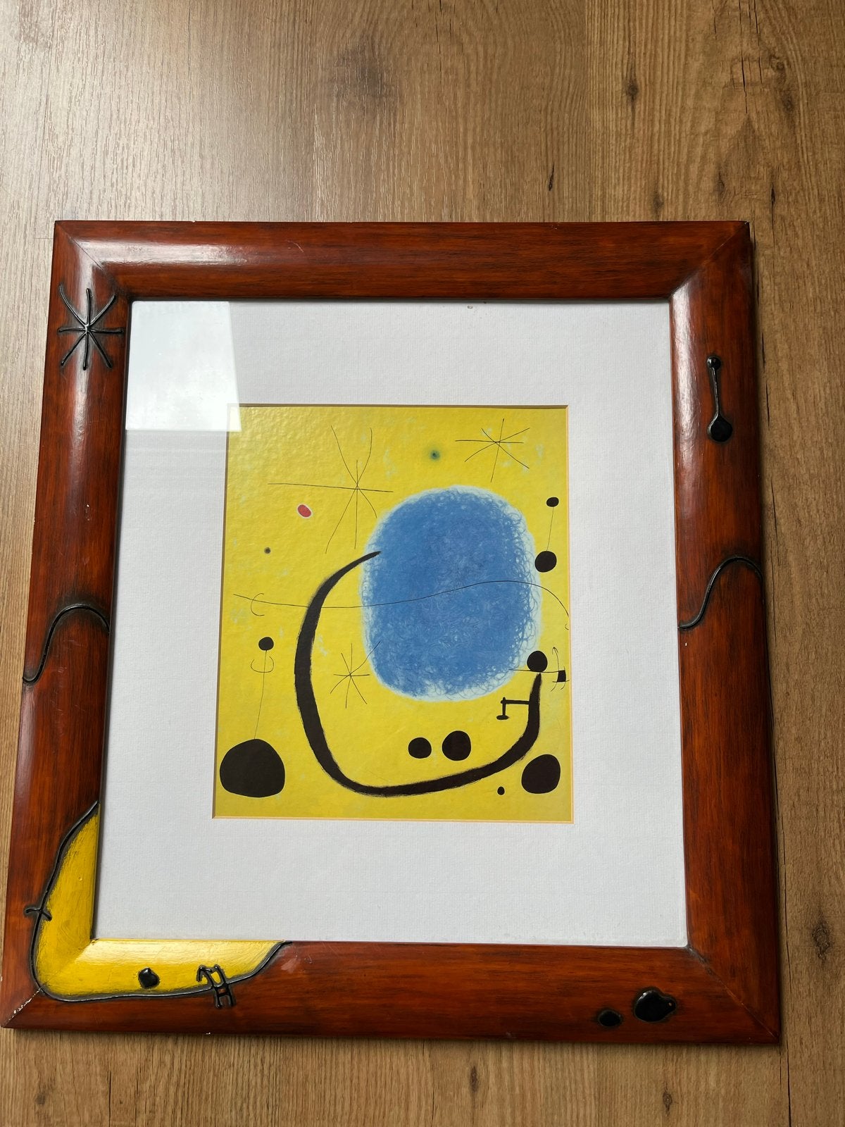 Reproductie Miró  L'Oro dell'Azzurro, Ophalen of Verzenden