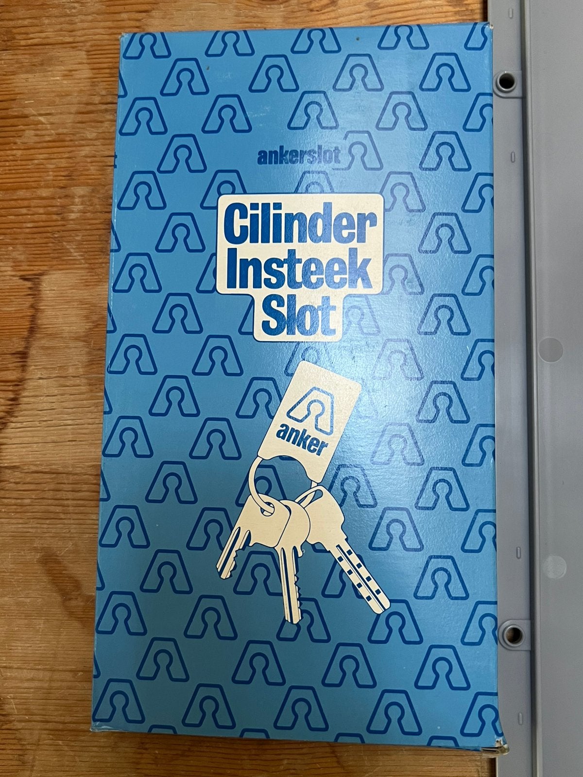 A01 Veiligheids Anker Cilinder Insteekslot INS 8423  **, Ophalen of Verzenden, Nieuw, IJzer, Slot
